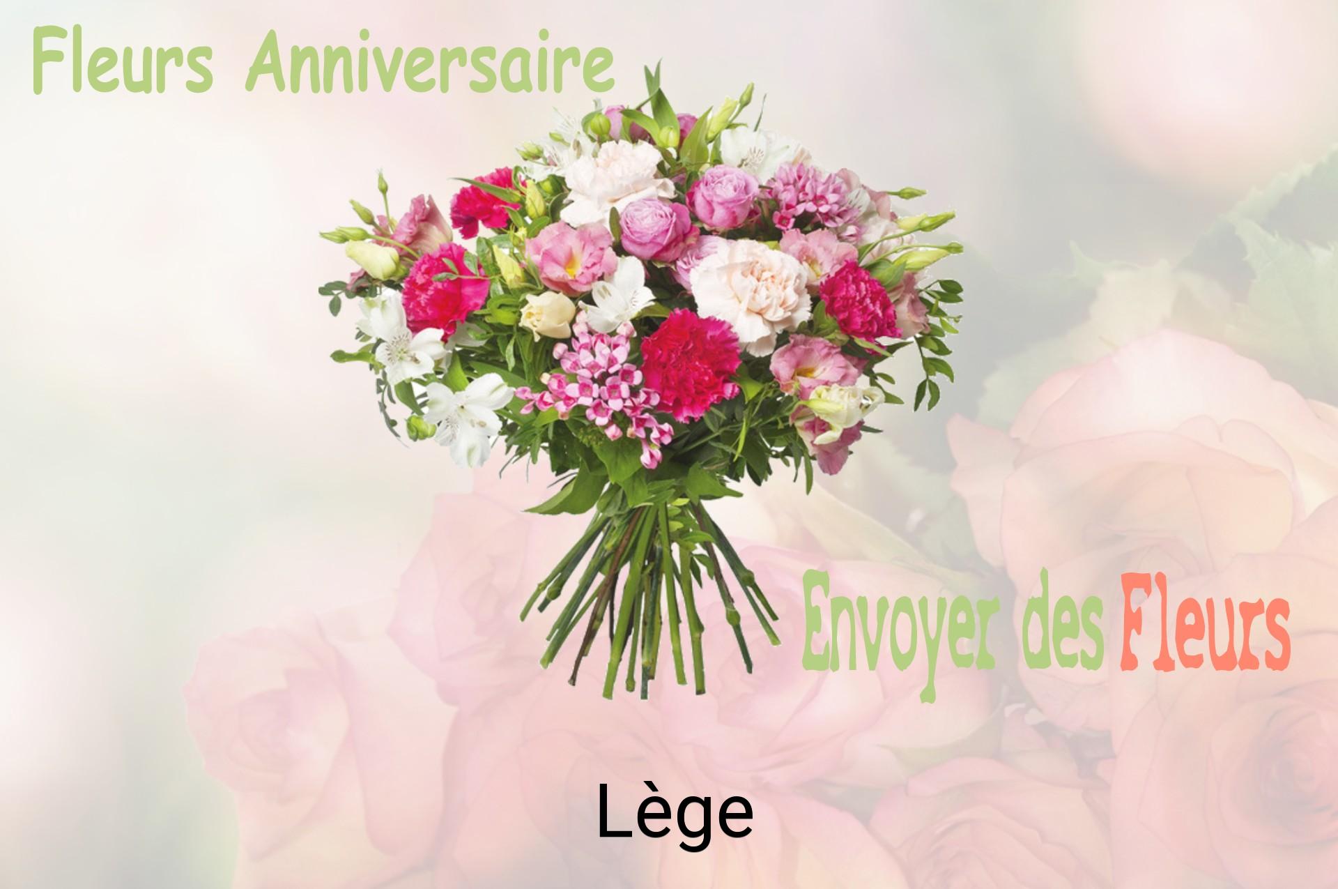 Bouquet de fleurs d’anniversaire livré à Lège